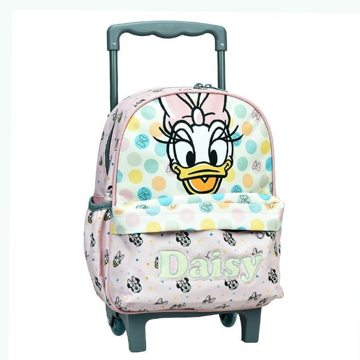 Disney Daisy bērnudārza mugursoma ar ritošo daļu, soma 30 cm