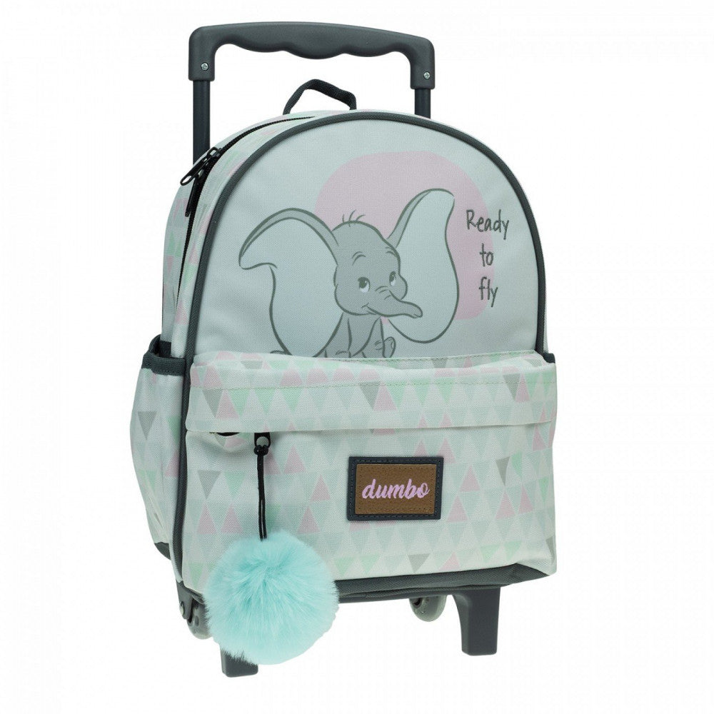 Disney Dumbo Fly riteņojoša bērnudārza mugursoma, 30 cm soma