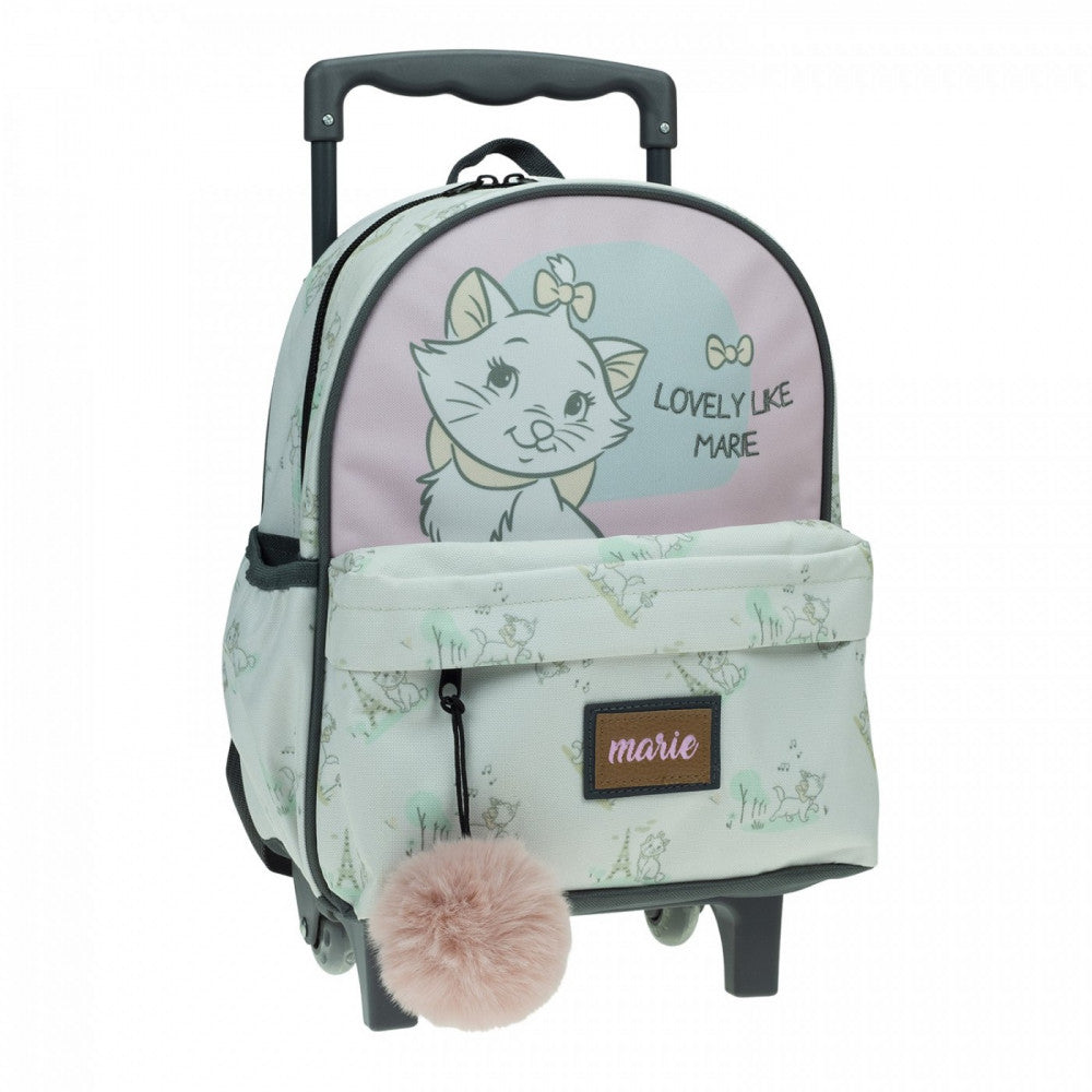 Disney Marie Jaukā riteņkaķa mugursoma pirmsskolas vecuma bērniem, soma 30 cm