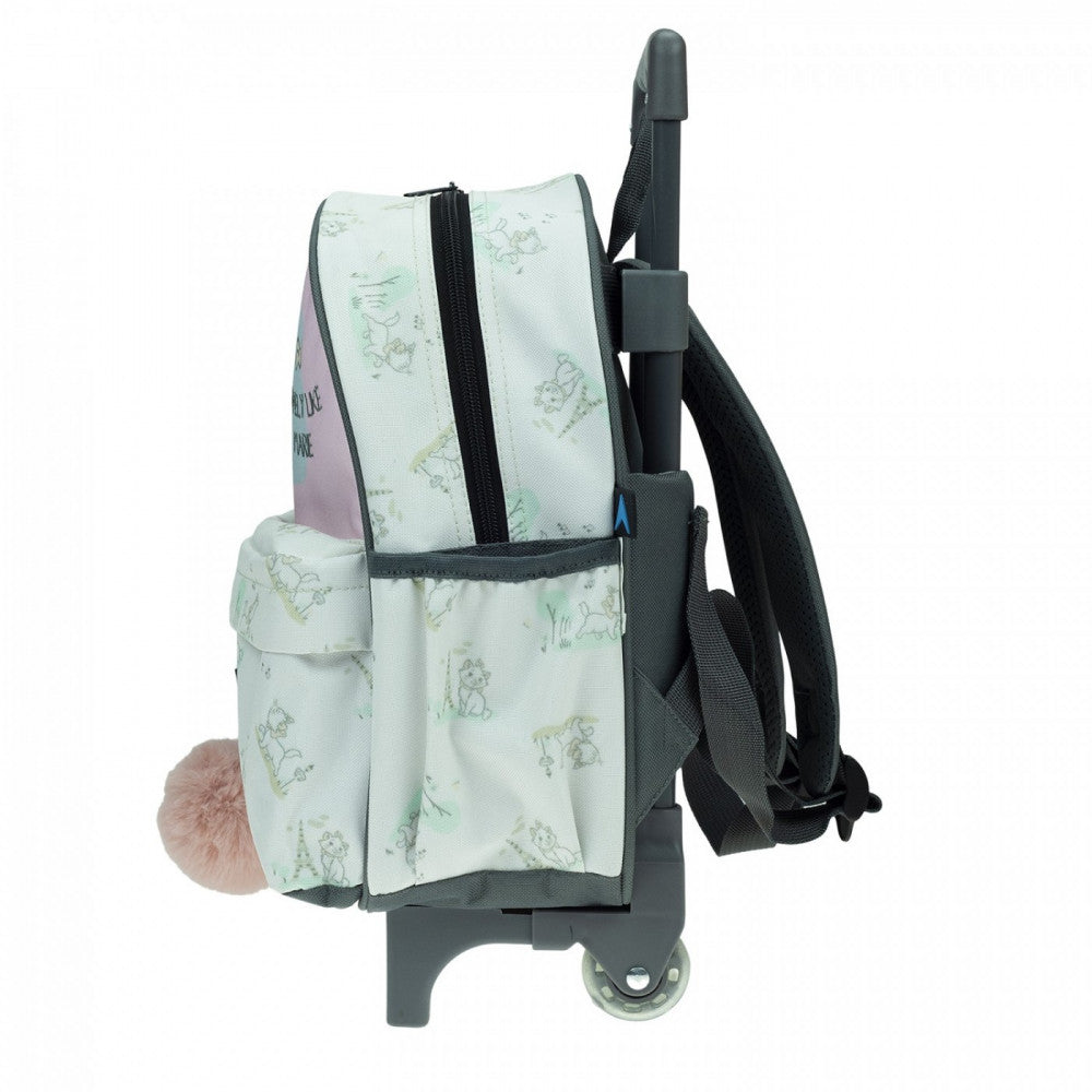 Disney Marie Jaukā riteņkaķa mugursoma pirmsskolas vecuma bērniem, soma 30 cm
