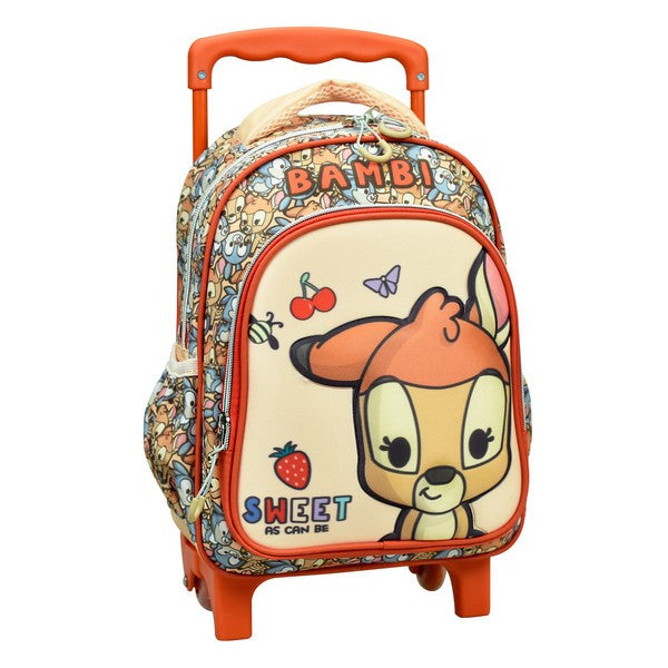 Disney Bambi Sweet riteņojoša bērnudārza mugursoma, 30 cm soma