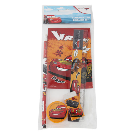 Disney Cars Vroom kancelejas piederumu komplekts 5 gab.