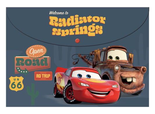 Disney Cars Road A/4 dokumentu mape