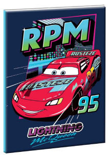 Disney Cars RPM B/5 līniju klade 40 lapas