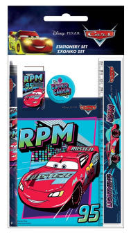 Disney Cars RPM kancelejas piederumu komplekts, 5 daļas