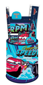 Disney Cars RPM kancelejas piederumu komplekts 7 gab.