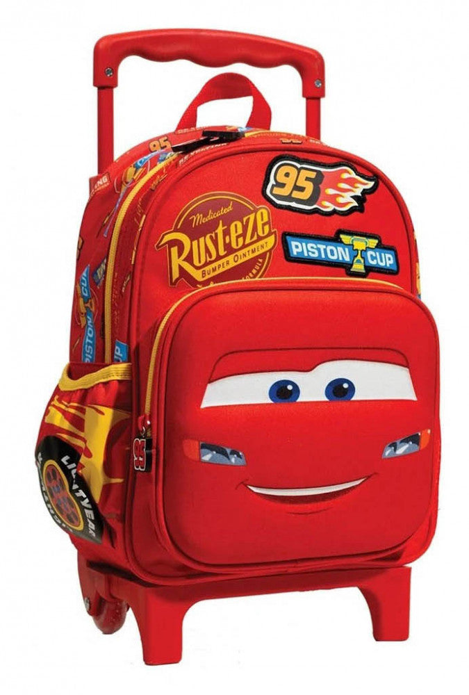 Disney Cars Piston Cup riteņošanas mugursoma bērnudārzam, soma 30 cm