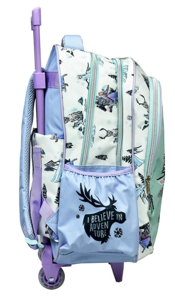 Disney Frozen Adventure riteņsoma skolas mugursoma, soma 46 cm