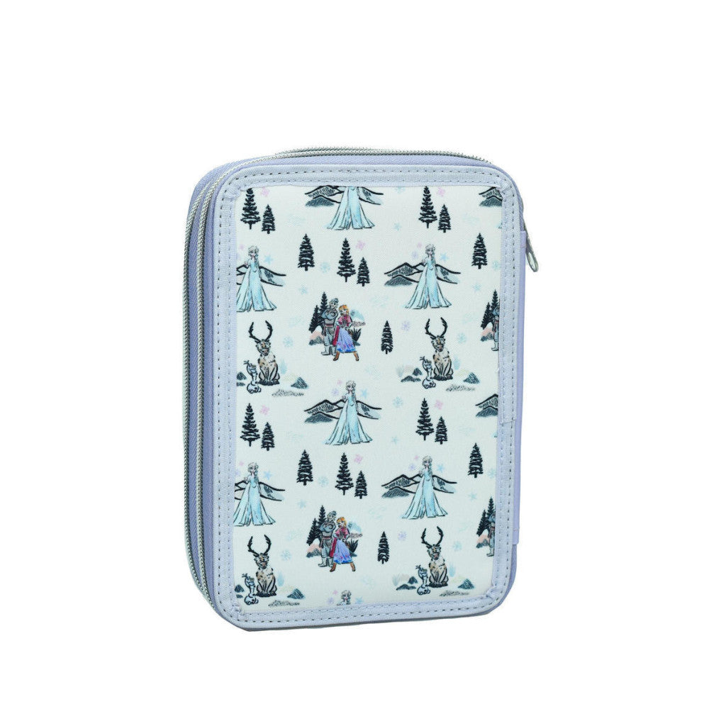 Disney Frozen Adventure pildīts zīmuļu maciņš ar 2 līmeņiem