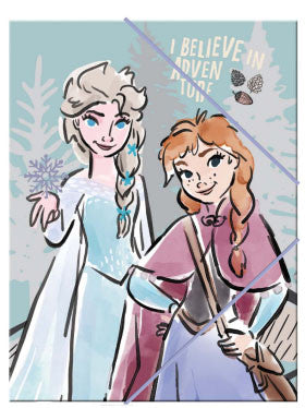 Disney Frozen Adventure A/4 elastīga mape