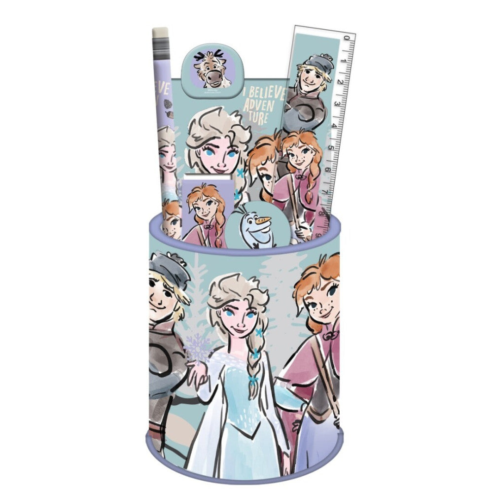 Disney Frozen Adventure kancelejas piederumu komplekts 7 gab.
