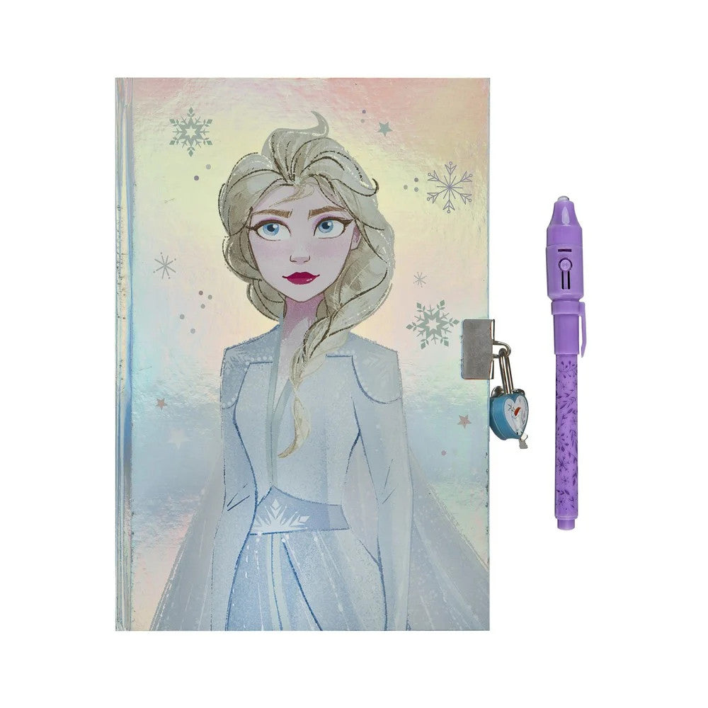 Disney Frozen Elsas žurnāls + burvju pildspalvas komplekts