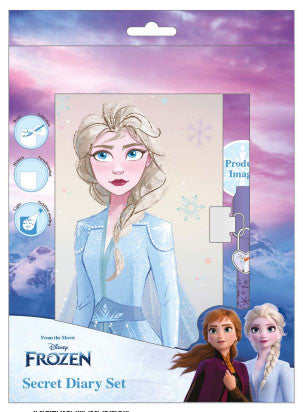 Disney Frozen Elsas žurnāls + burvju pildspalvas komplekts