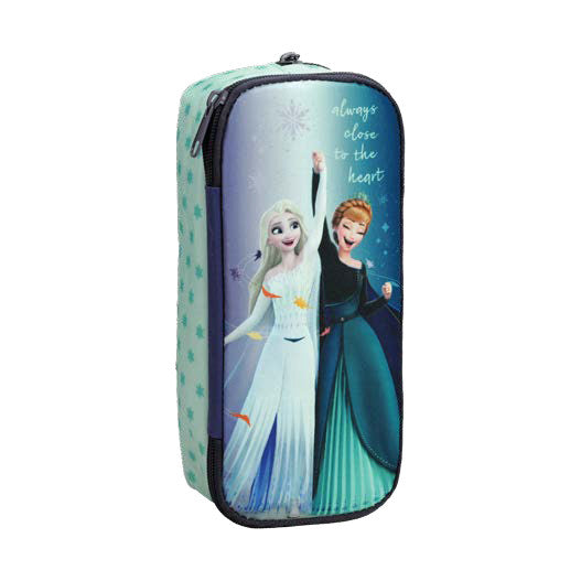 Disney Frozen idilliskais zīmuļu maciņš ar 2 nodalījumiem, 26 cm