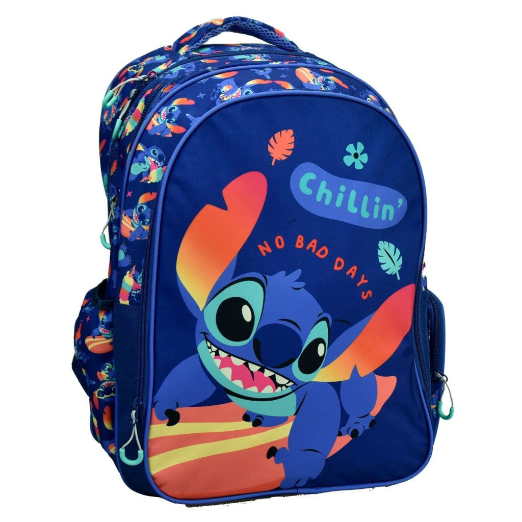 Disney Lilo un Stitch Chillin' skolas soma, soma 46 cm