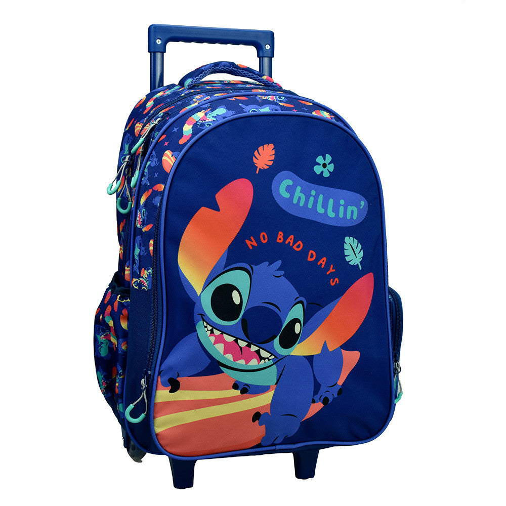 Disney Lilo un Stitch Chillin' riteņsoma skolas soma, soma 46 cm