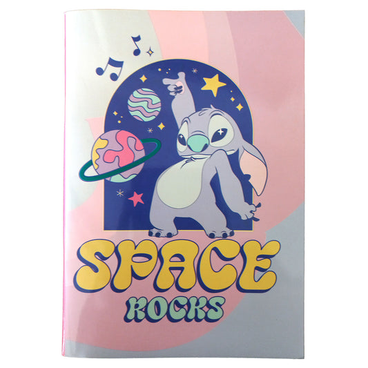Disney Lilo un Stitch Space Rocks B/5 līniju klade, 40 lappuses