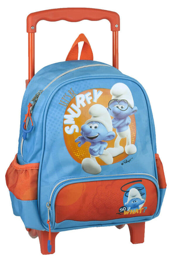 Smurfu "So What" riteņsoma bērnudārzam, 30 cm soma
