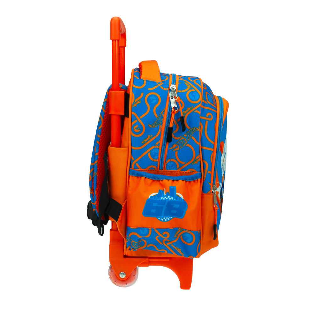 Hot Wheels Race riteņojoša bērnudārza mugursoma, soma 30 cm