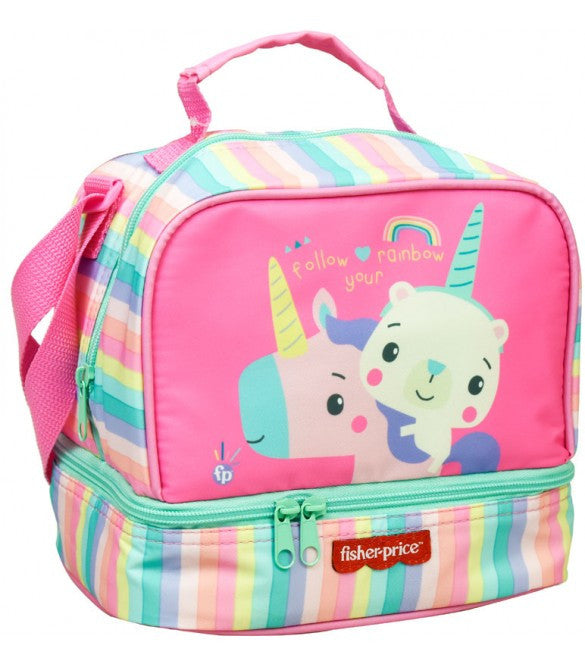 Fisher-Price Animals Vienradža termo pusdienu soma 21 cm