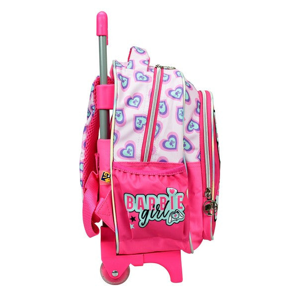 Barbie Love bērnudārza mugursoma ar ritošo daļu, 30 cm soma