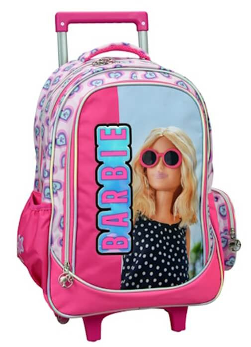 Bārbija vasaras riteņsoma skolas soma, 46 cm