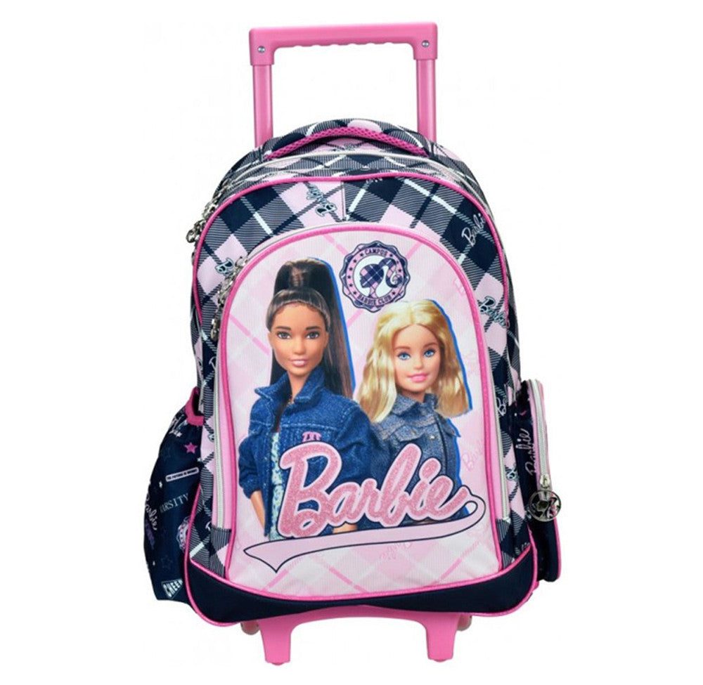Barbie Mode riteņsoma skolas soma, 46 cm
