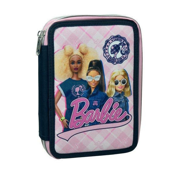Barbie Mode pildīts divpakāpju zīmuļu maciņš
