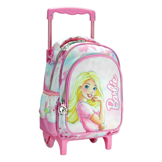 Barbie Paints riteņojoša bērnudārza mugursoma, soma 30 cm
