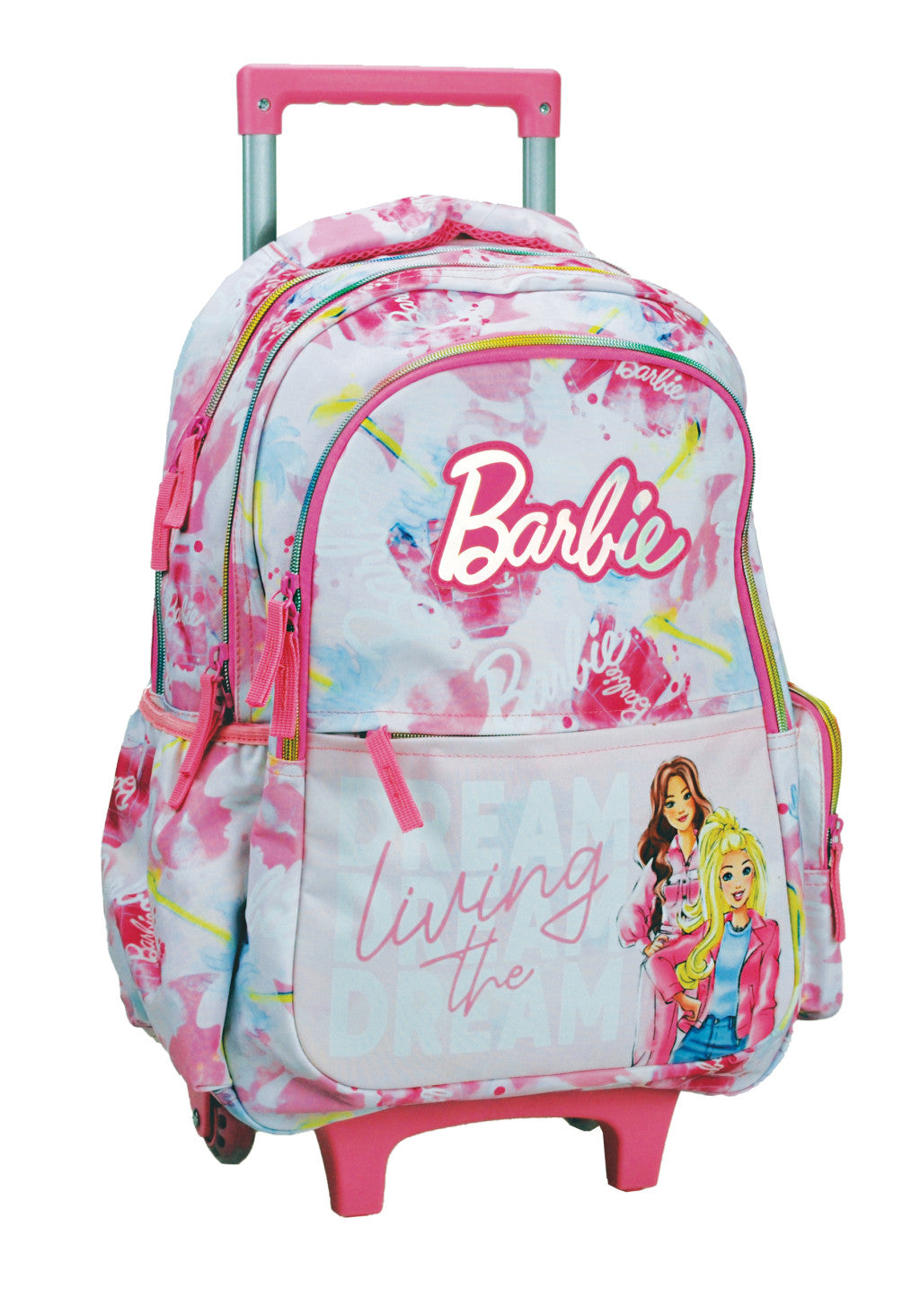 Barbie Paints riteņsoma skolas mugursoma, 46 cm