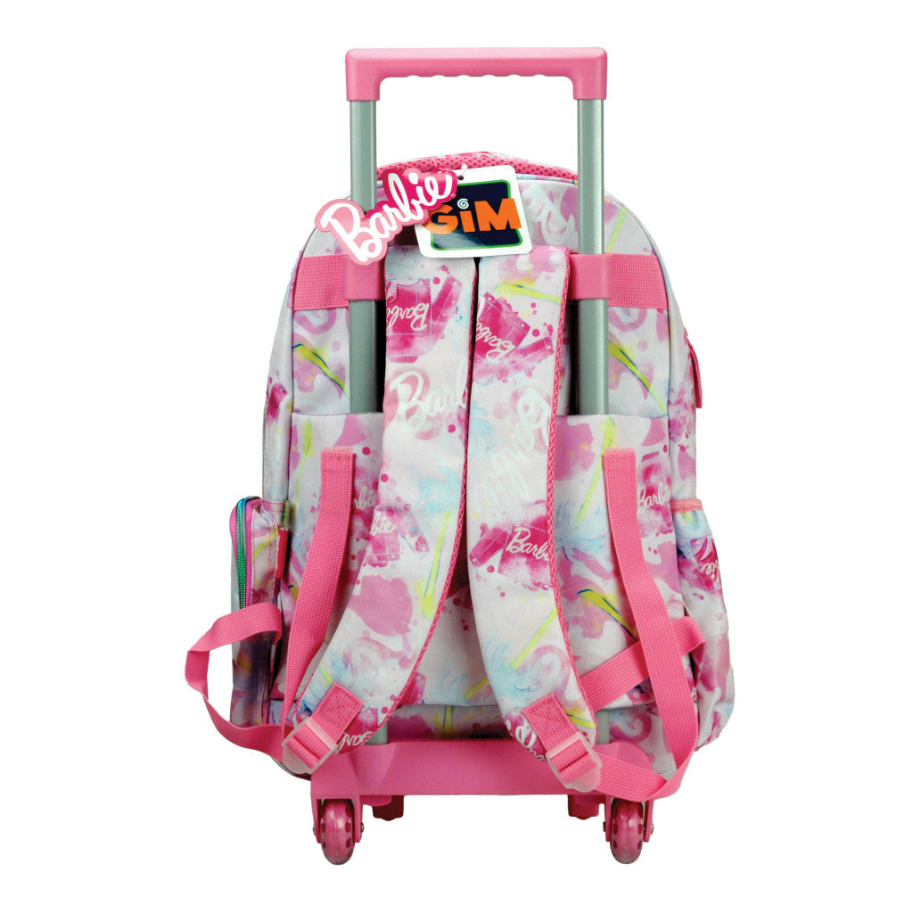 Barbie Paints riteņsoma skolas mugursoma, 46 cm