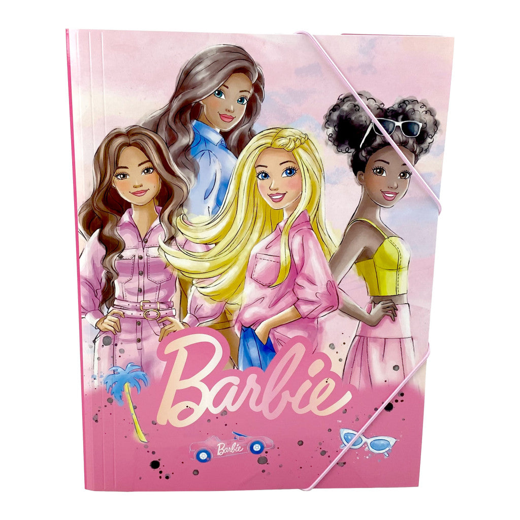 Barbie Paints A/4 elastīgā mape