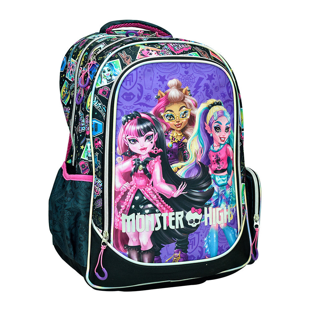 Monster High Ghoul Trio skolas soma, soma 46 cm