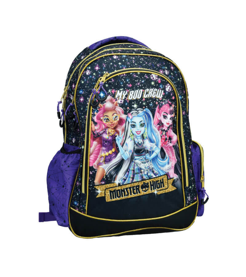 Monster High Crew skolas soma, mugursoma 42 cm