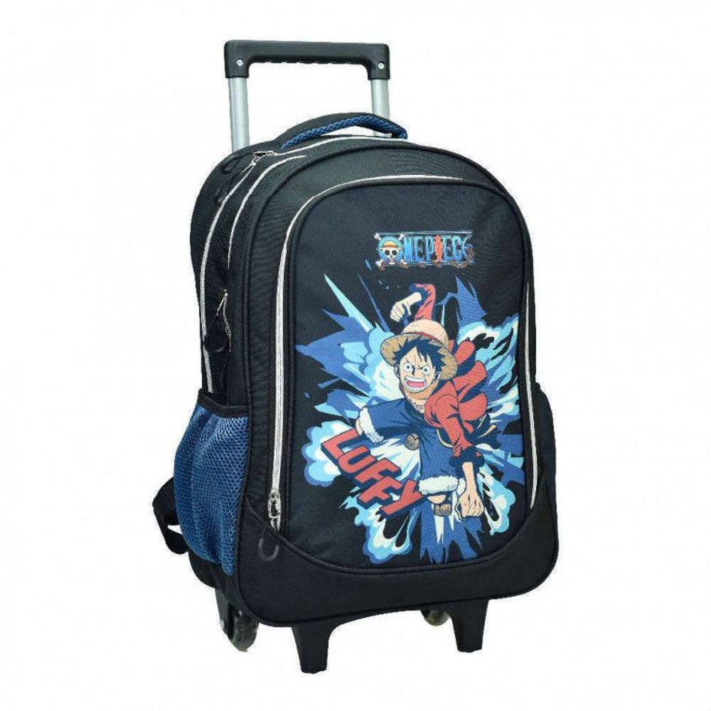 One Piece Luffy riteņsoma skolas soma, soma 46 cm