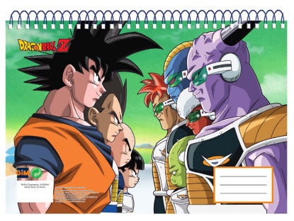 Dragon Ball Namek A/4 spirālveida skicēšanas burtnīca, 30 lapas