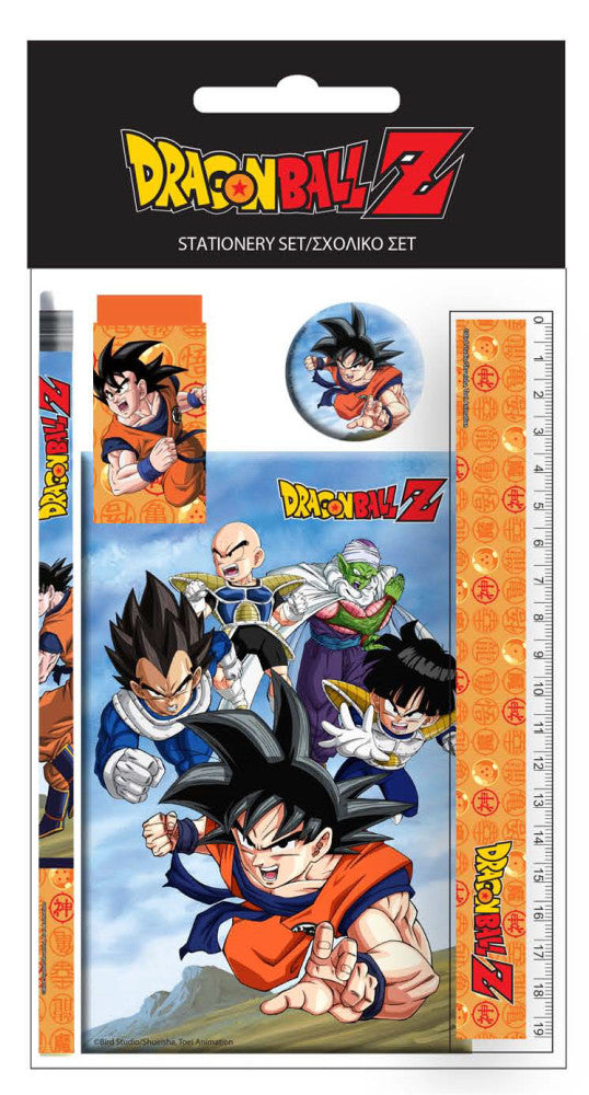 Dragon Ball kancelejas piederumu komplekts, 5 daļas