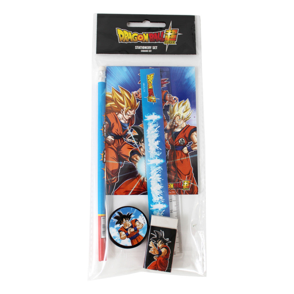 Dragon Ball Kamehame 5 daļu kancelejas piederumu komplekts