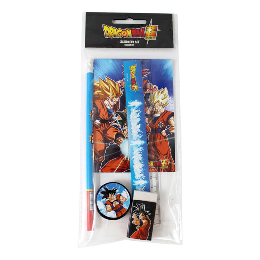 Dragon Ball Kamehame 5 daļu kancelejas piederumu komplekts