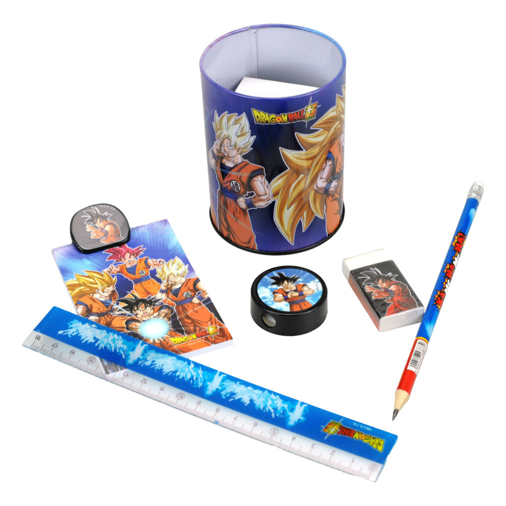 Dragon Ball Kamehame 7 daļu kancelejas piederumu komplekts