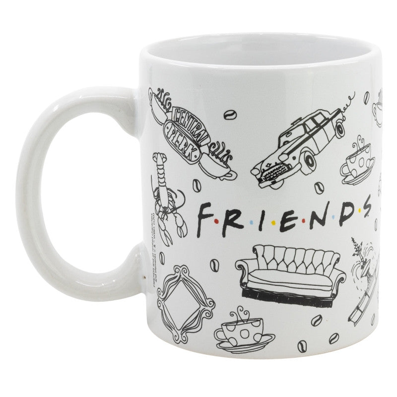 Friends NYC porcelāna krūze 325 ml dāvanu kastītē