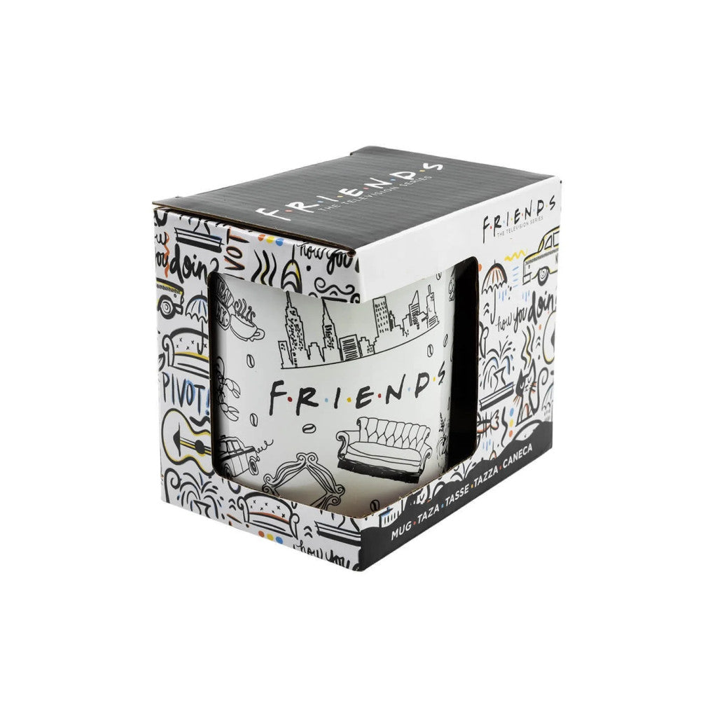 Friends NYC porcelāna krūze 325 ml dāvanu kastītē