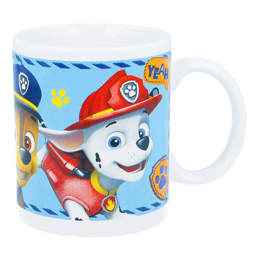 Ķepu patruļas zēnu porcelāna krūze 325 ml dāvanu kastīte