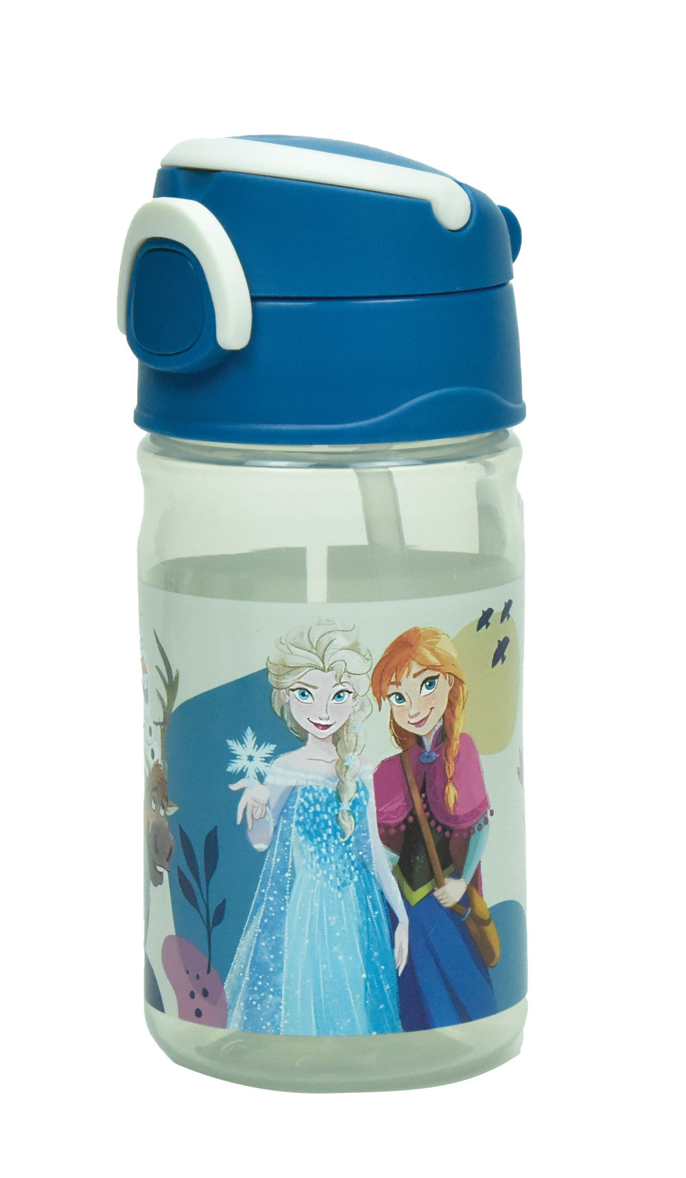 Disney Frozen Together plastmasas pudele ar āķi 350 ml