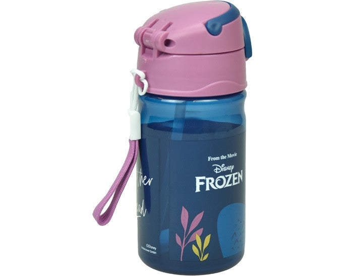 Disney Frozen Sisters plastmasas pudele ar āķi 350 ml