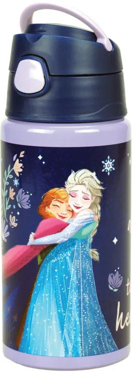Disney Frozen Together alumīnija ūdens pudele ar āķi 500 ml