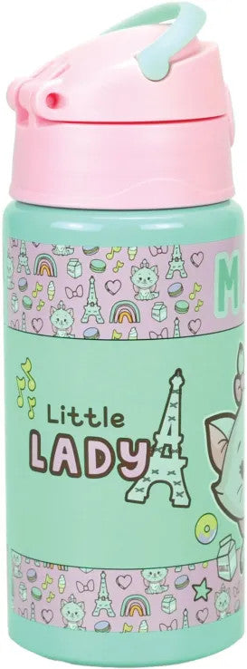 Disney Marie Little Lady alumīnija pudele ar āķīti 500 ml