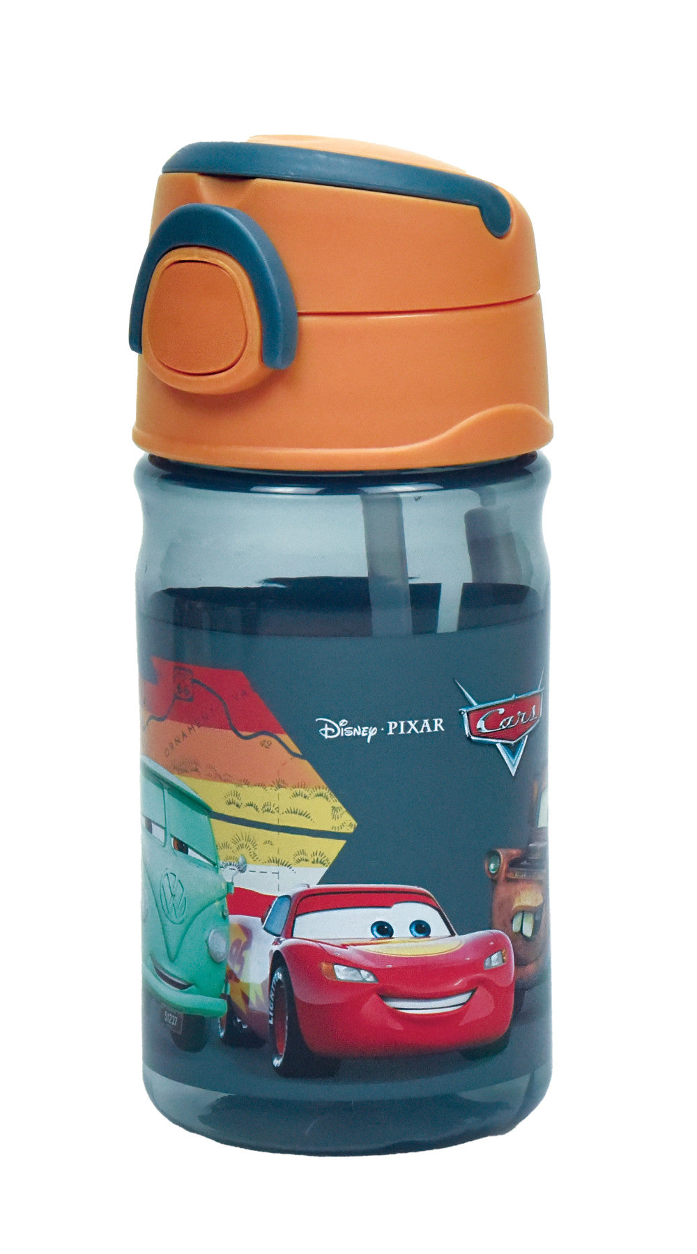 Disney Cars Road plastmasas pudele ar pakaramo 350 ml