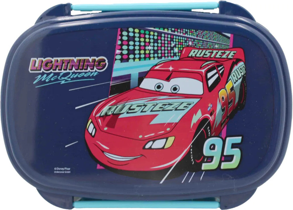 Disney Cars RPM sviestmaižu kaste + galda piederumu komplekts