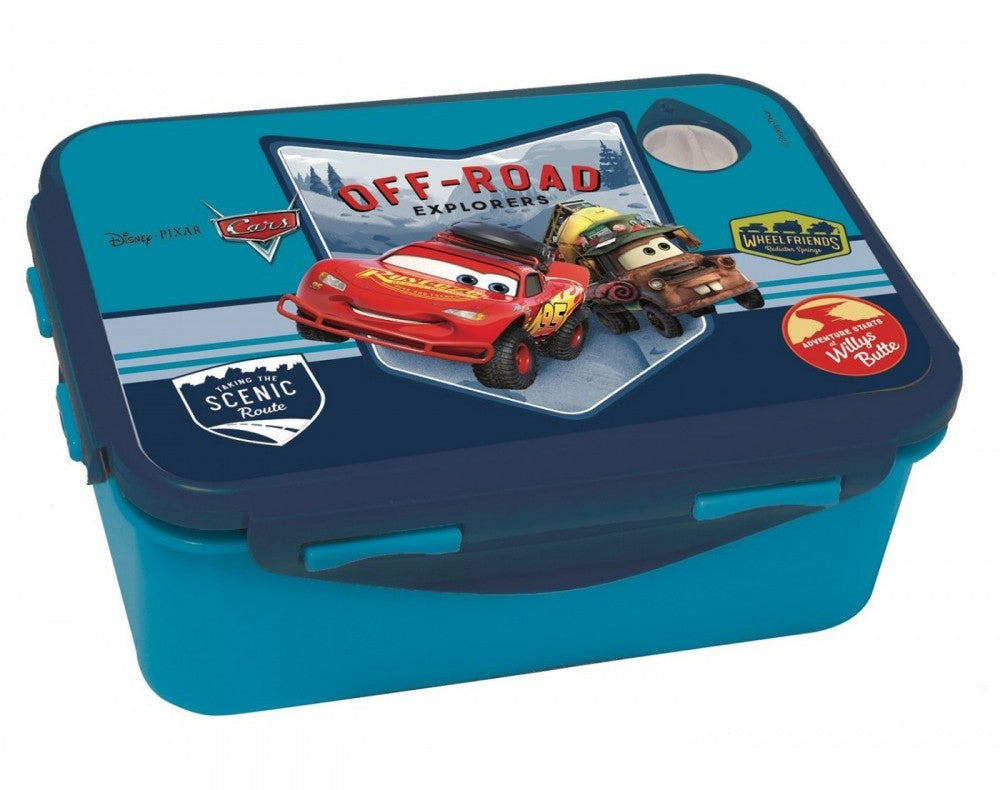 Disney Cars bezceļu sviestmaižu kaste